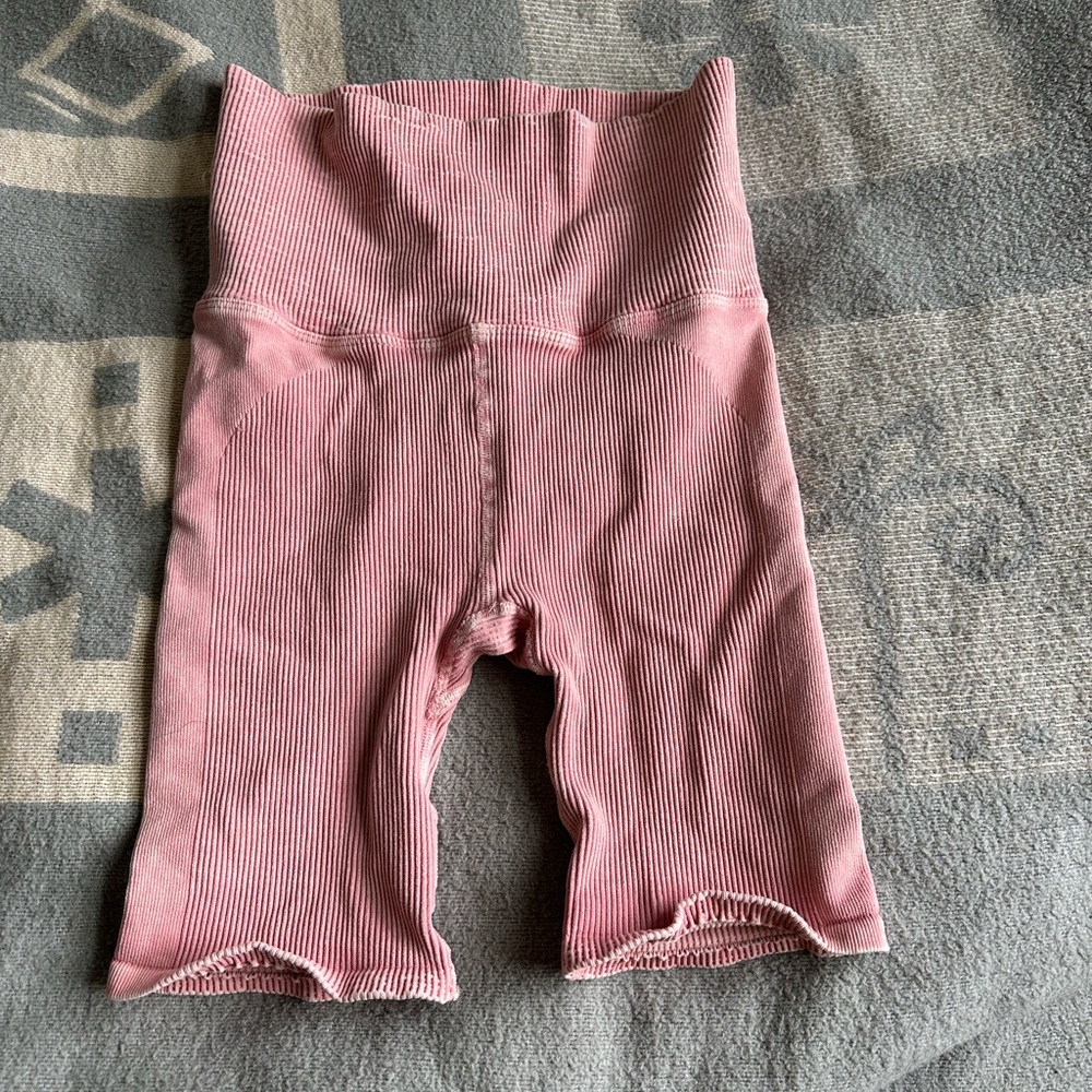 Free people happiness runs shorts m/l pink